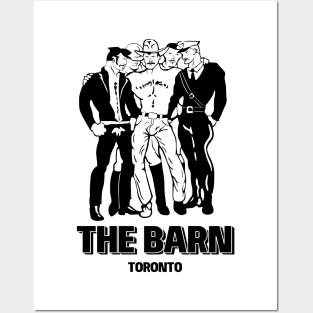 The Barn Vintage Retro Toronto Gay LGBT Posters and Art